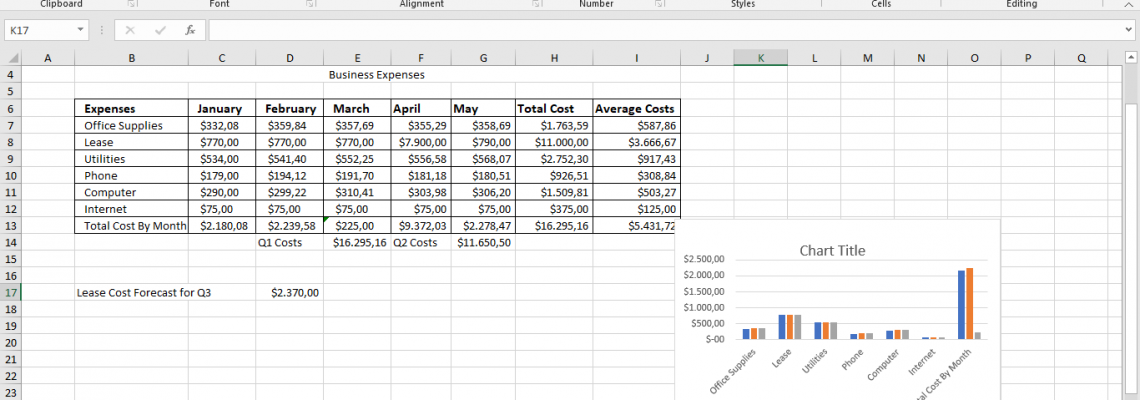 EXCEL SKILS