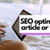 I will write SEO article of 500 words for you