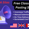 I will post 50 classified ads in top classified ad posting site